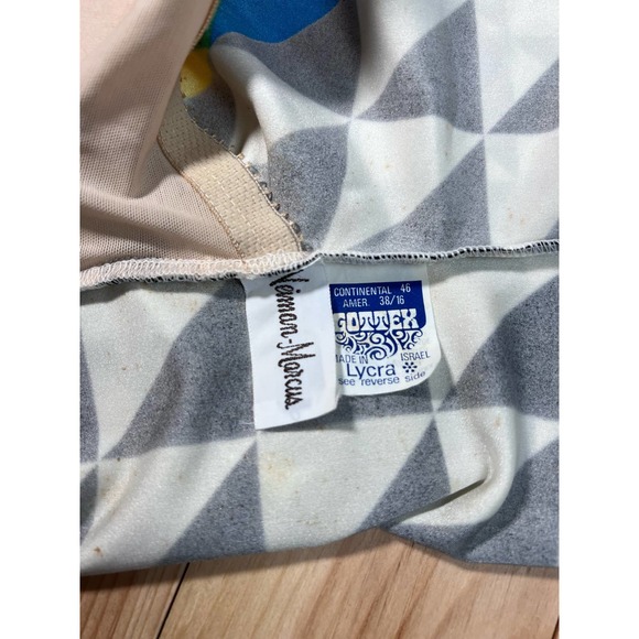 Vintage (38-16-C) Neiman Marcus One-Piece Bathing Suit Deadstock - Picture 11 of 16